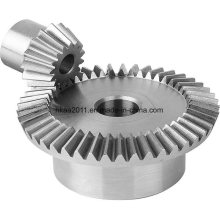 Custom CNC Steel Straight Bevel Gear, Spiral Bevel Gear Assembly